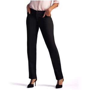 Lee Women's Relaxed‎ Fit All Day Straight Leg Pant NWT Sz 8 L